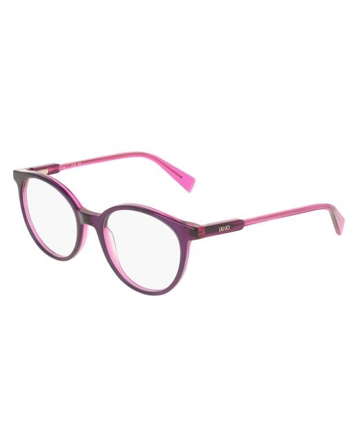Liu Jo Black Lj2832 526 Optical Frames Acetate Geometric Normal