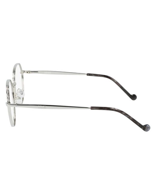 Liu Jo Black Lj2154 045 Optical Frames Metal Round Normal
