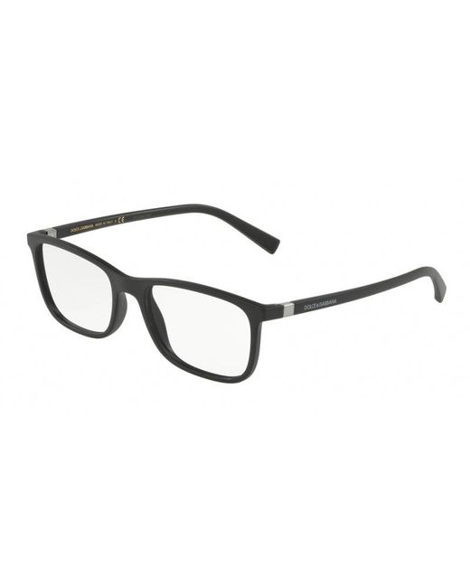 Dolce & Gabbana Black Dg5027 2525 Optical Frames Nylon Pillow Normal for men