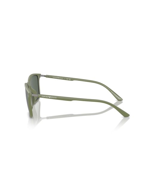 Emporio Armani Green Ea4223U 542471 Sunglasses Injected Squared Normal for men