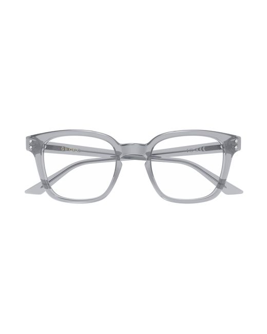 Gucci Black Gg2132O 007 Optical Frames Acetate Transparent Squared for men