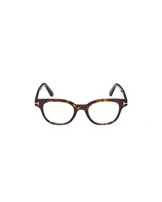 Tom Ford Black Ft6130-B 052 Optical Frames Acetate Squared Normal