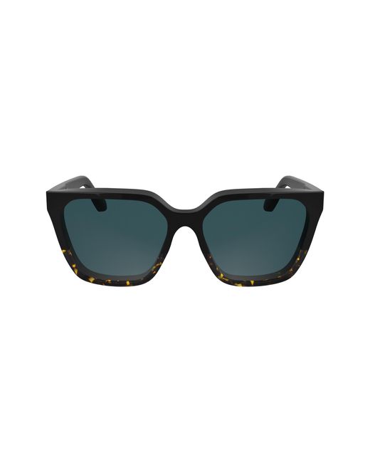 Calvin Klein Black Ck25500S 006 Sunglasses Acetate Squared Normal