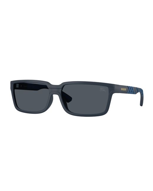 Burberry Black Be4495D 424087 Sunglasses Injected Squared Normal for men