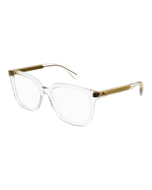 Gucci Black Gg1319O 003 Optical Frames Acetate Squared