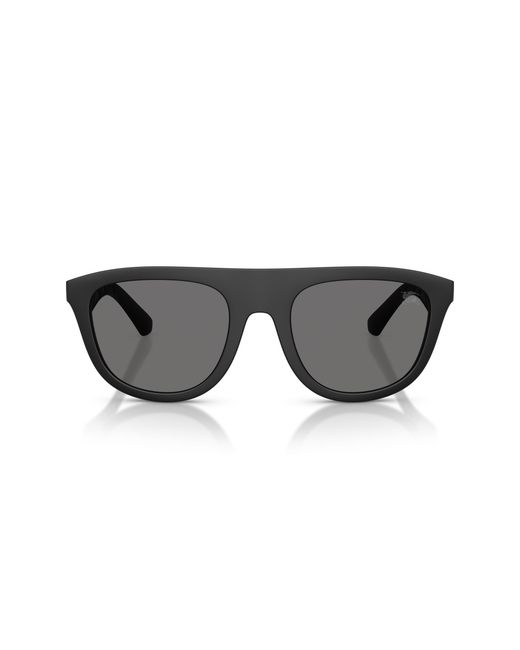 Burberry Black Be4459U 346481 Sunglasses Injected Squared Polarized for men