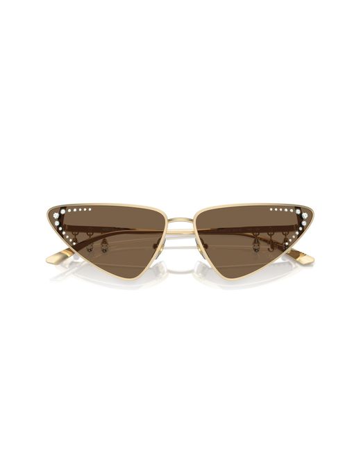 Jimmy Choo Black Jc4001B 300673 Sunglasses Metal Cat Eye Normal