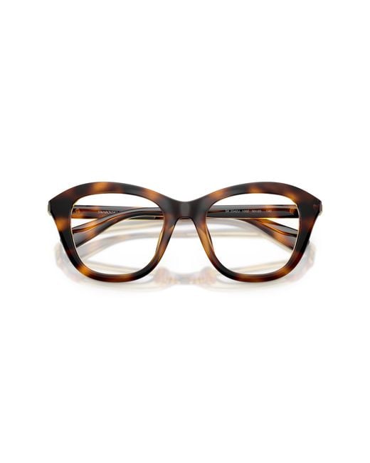 Swarovski Black Sk2042U 1002 Optical Frames Injected Cat Eye Normal
