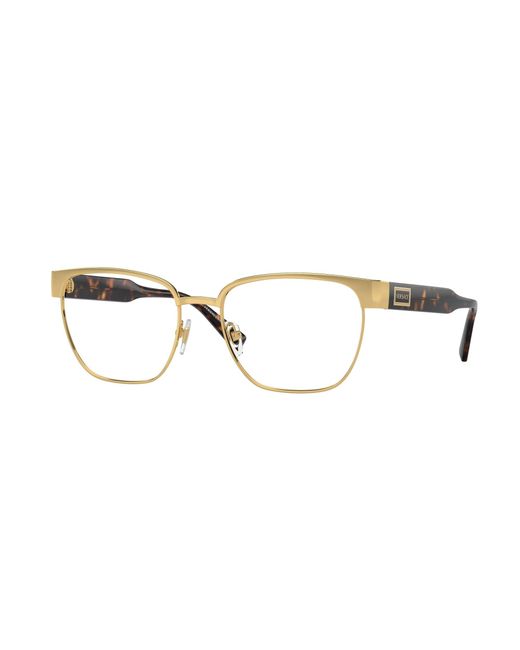 Versace Black Ve1264 1460 Optical Frames Metal Pillow Normal for men