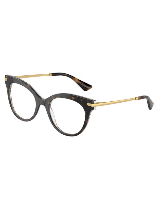 Dolce & Gabbana Black Dg3392 3217 Optical Frames Acetate Transparent Butterfly Normal