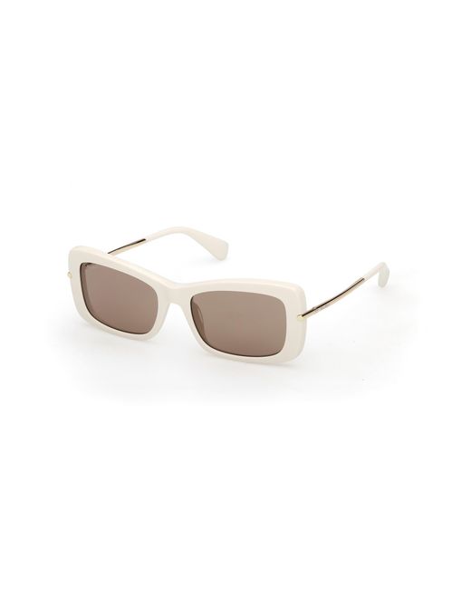 Max Mara Black Mm0194 25E Sunglasses Acetate Squared Normal