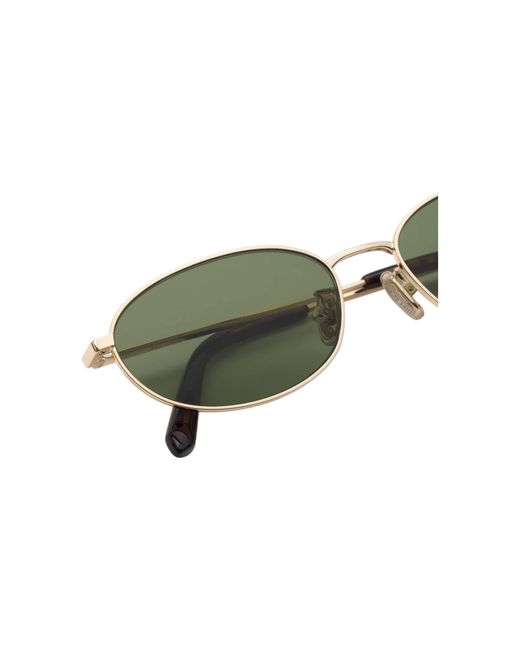 Retrosuperfuture Green Gi9 Uovo Classico Sunglasses Metal Geometric Normal