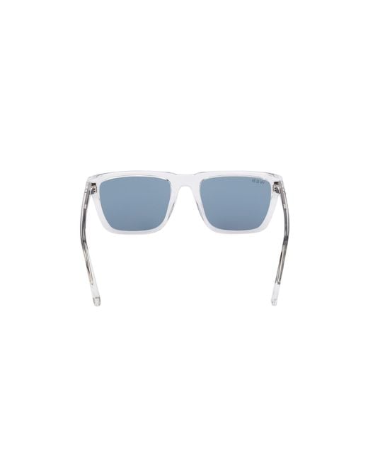 Web Black We0379 26V Sunglasses Acetate Squared Normal for men