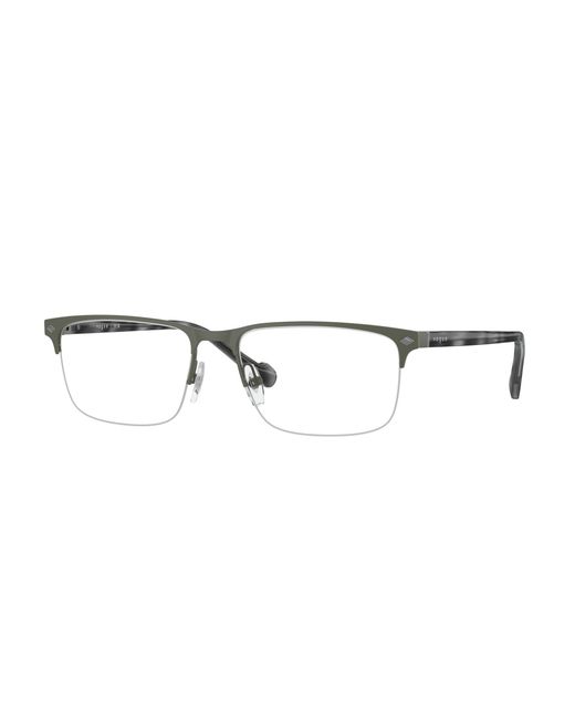 Vogue Eyewear Black Vo4292 5188S Optical Frames Metal Squared Normal for men