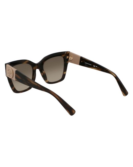 Longchamp Black Lo762S 308 Sunglasses Acetate Squared Normal