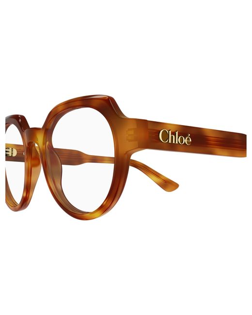 Chloé Black Ch0379O 002 Optical Frames Acetate Transparent Geometric
