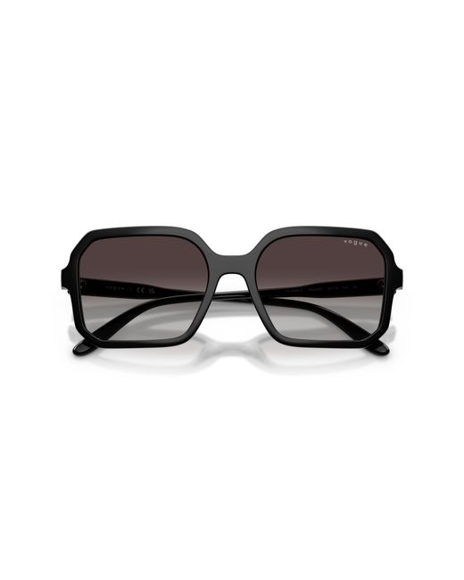 Vogue Eyewear Black Vo5696S W44/8G Sunglasses Nylon Squared Normal Nuanced
