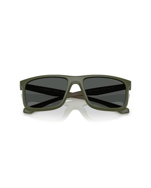Emporio Armani Black Ea4234U 618487 Sunglasses Injected Squared Normal for men