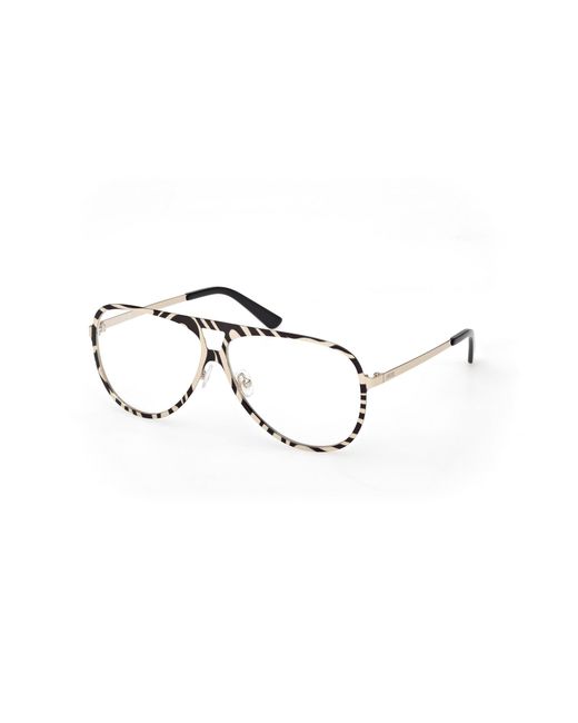 Emilio Pucci Black Ep5267 005 Optical Frames Metal Pilot Normal