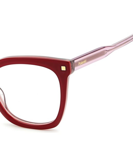 Polaroid Black Pld D507 92Y Optical Frames Plastic Squared