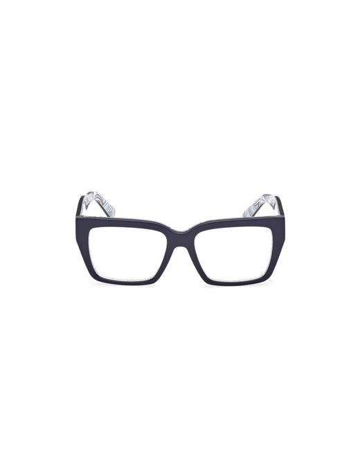 Emilio Pucci Black Ep5284 092 Optical Frames Acetate Squared Normal