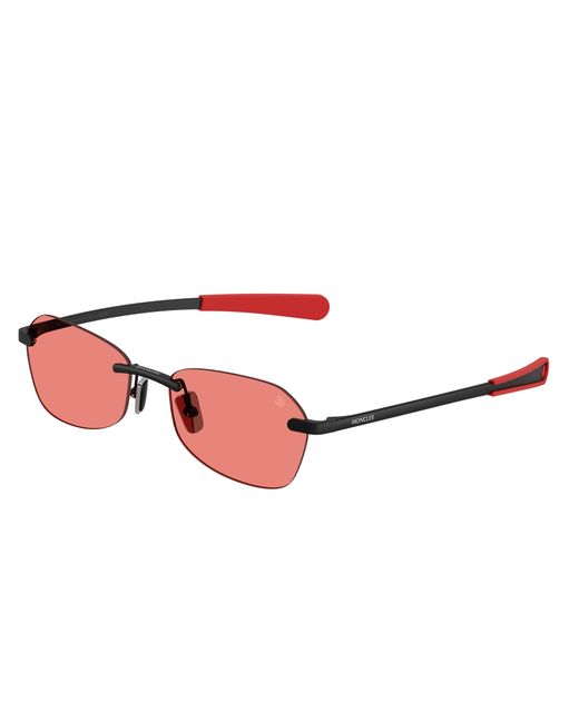 Moncler Black Me4017 Orris 100184 Sunglasses Metal Geometric Normal