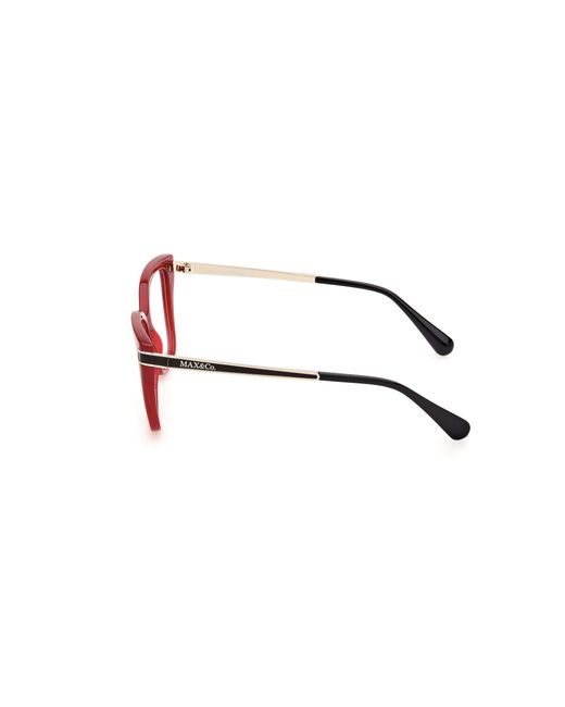 MAX&Co. Black Mo5146 069 Optical Frames Injected Squared Normal