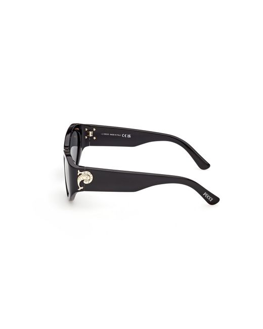 Emilio Pucci Black Ep0249 01A Sunglasses Acetate Smoke Cat Eye Normal