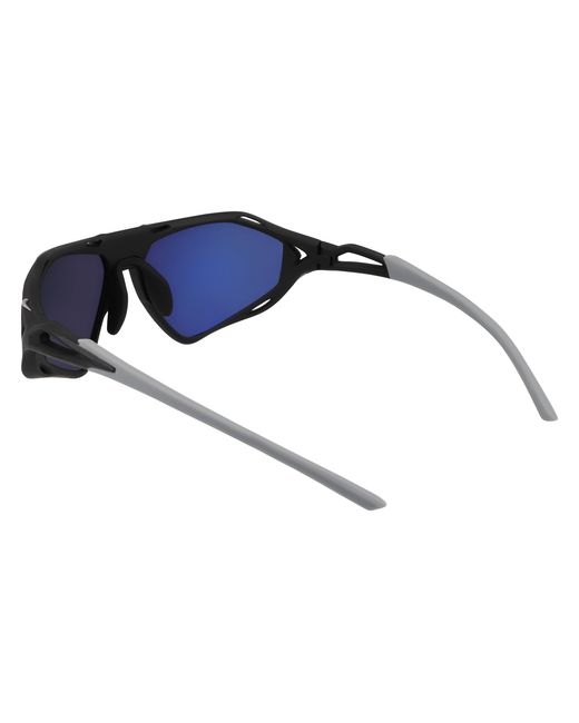 Nike Black Zeus Rise If1120X 010 Sunglasses Bio-Inject Grigio Squared Normal