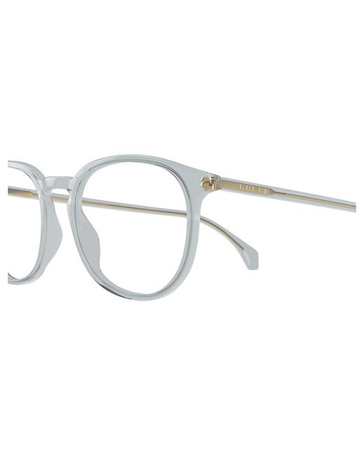 Gucci Black Gg0551O 013 Optical Frames Acetate Round for men