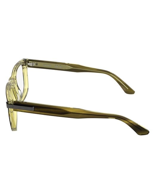 Calvin Klein Black Ck25540 203 Optical Frames Acetate Squared Normal for men