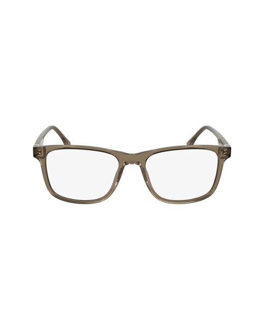 Lacoste Black L2974 210 Optical Frames Bio-Inject Squared Normal for men