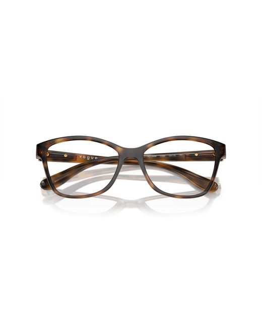 Vogue Eyewear Black Vo2998 2386 Optical Frames Injected Cat Eye Normal
