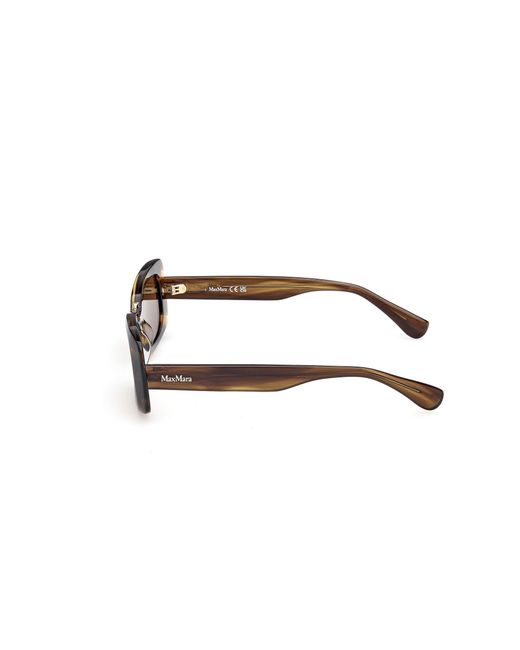 Max Mara Black Mm0197 61N Sunglasses Acetate Squared Normal