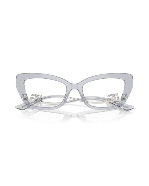 Dolce & Gabbana Black Dg3391B 3291 Optical Frames Acetate Transparent Cat Eye Normal