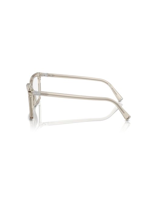 Miu Miu Black Mu 08Xv 12U1O1 Optical Frames Acetate Transparent Squared Normal