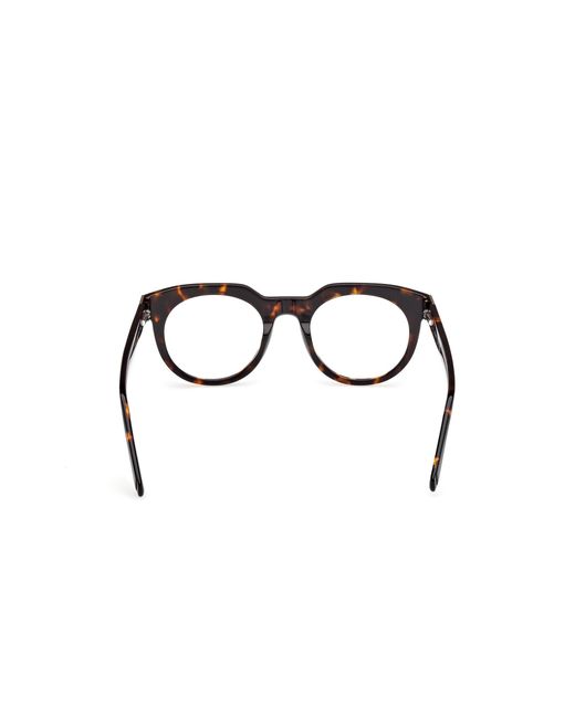 Guess Black Gu50241 052 Optical Frames Acetate Round Normal for men