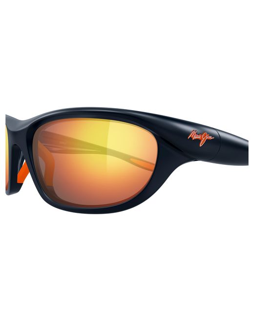 Maui Jim Black Mj0349S 002 Sunglasses Bio-Injected Squared for men