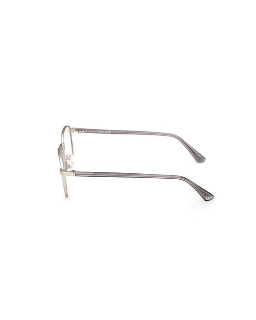 Web Black We5477 17 Optical Frames Metal Squared Normal for men