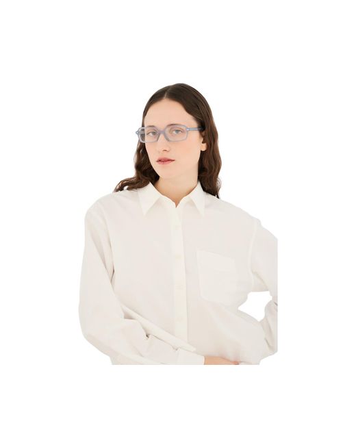 Retrosuperfuture Blue Kkw Numero 151 Bella Optical Frames Acetate Squared