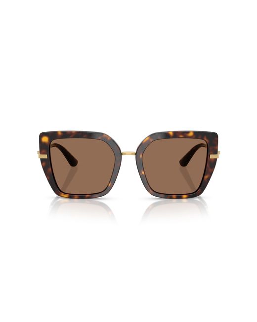 Dolce & Gabbana Black Dg4474 502/73 Sunglasses Acetate Butterfly Normal