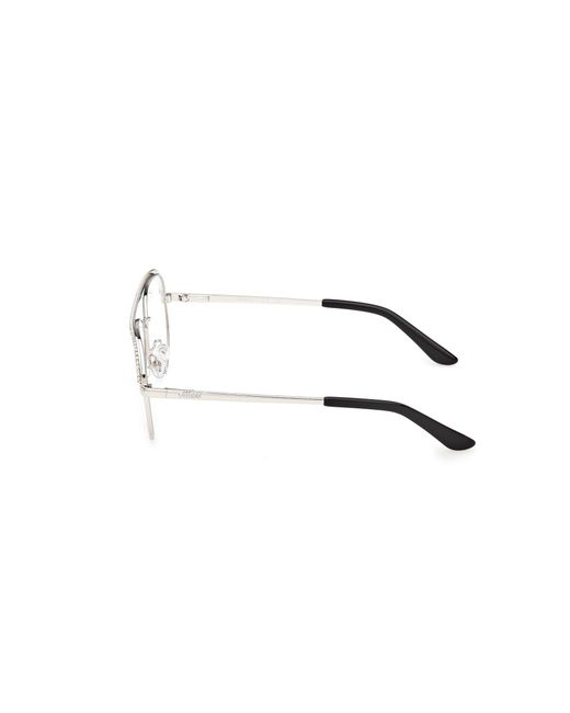 Guess Black Gu50321 010 Optical Frames Metal Pilot Normal