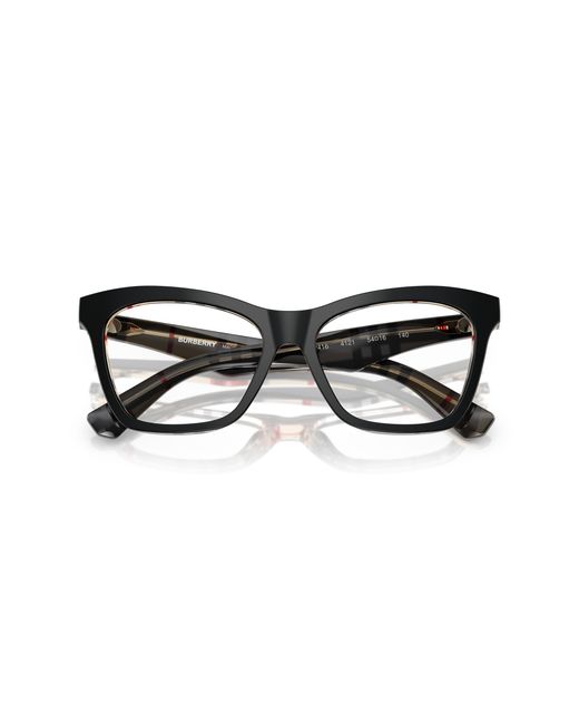 Burberry Black Be2416 4121 Optical Frames Acetate Cat Eye Normal
