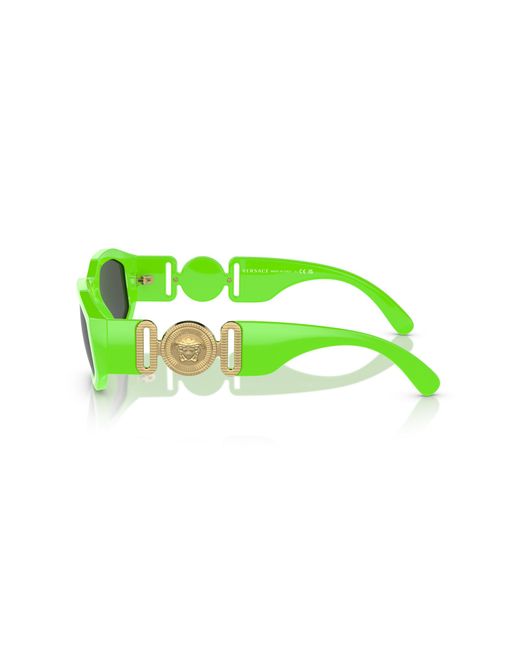 Versace Green Ve4361 531987 Sunglasses Nylon Geometric Normal for men
