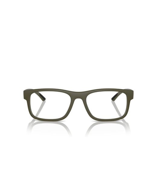 Prada Linea Rossa Black Ps 04Qv 15X1O1 Optical Frames Injected Transparent Squared Normal for men