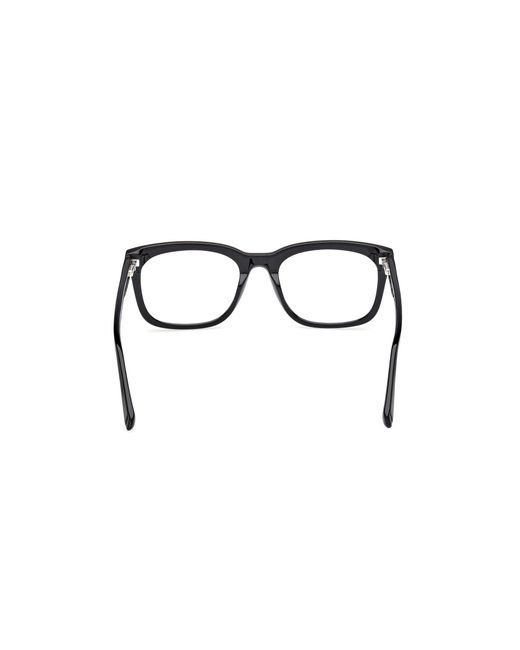 Guess Black Gu50251 001 Optical Frames Acetate Squared Normal for men