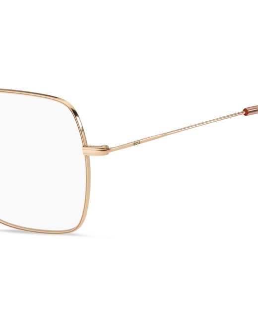 Boss Black Boss 1666 Eyr Optical Frames Titanium Squared