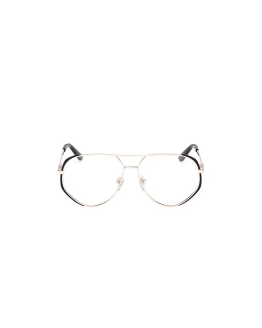Guess Black Gu50247 002 Optical Frames Metal Pilot Normal
