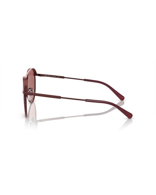 Michael Kors Purple Mk1138 Arches 1896Gt Sunglasses Metal Pilot Normal