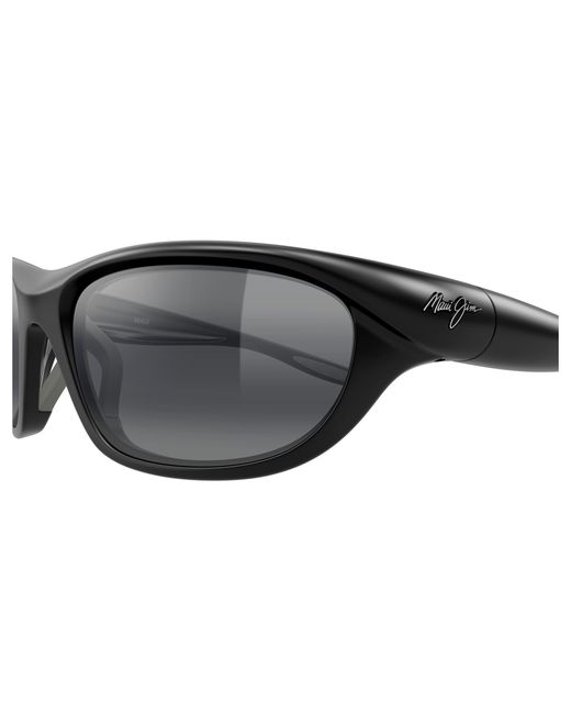 Maui Jim Black Mj0349S 001 Sunglasses Bio-Injected Squared for men